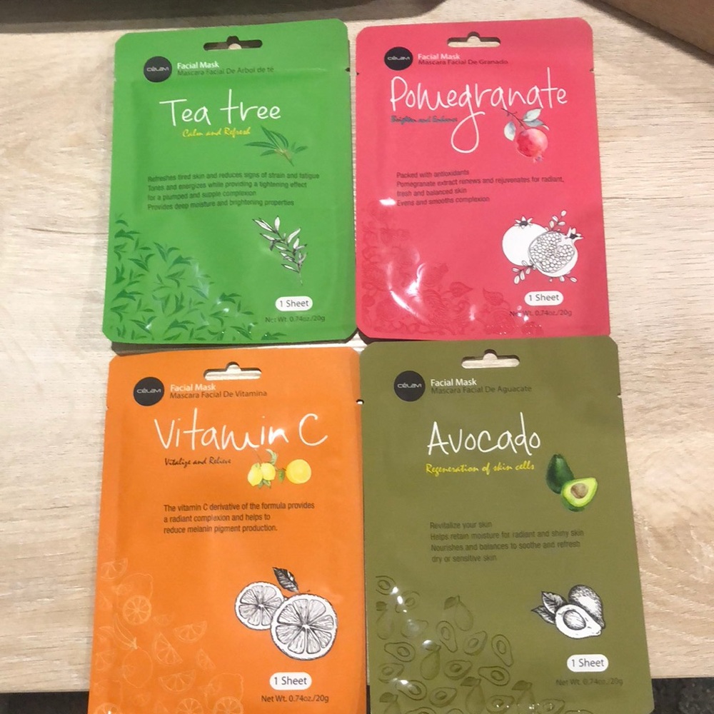 Celavi facial masks